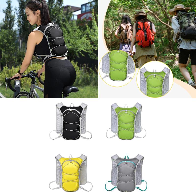 ハイドレーションベストバックパック ハイドレーションパック ハイキング 登山用 調節可能パック 狩猟 ..