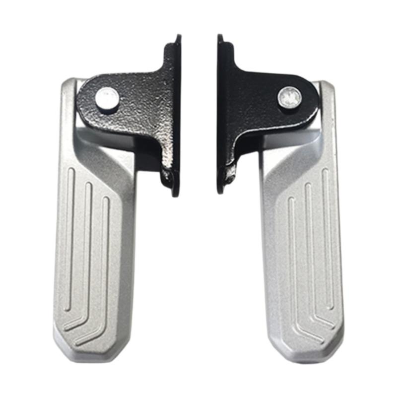 U1 U+用折りたたみ式調節可能フットレスト.2つのフロントペダル