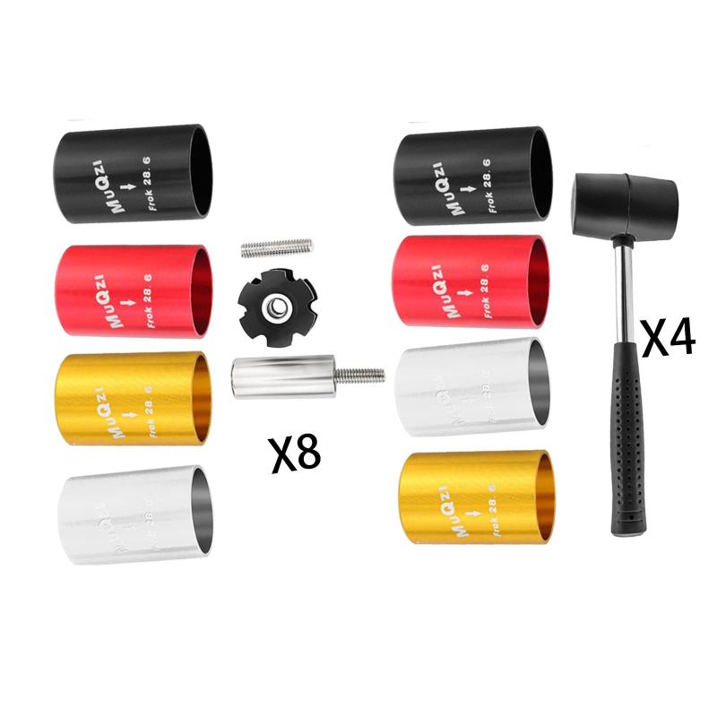 フロントフォークナット 合金 1 1/8インチ用 チューブナットセッティングツール