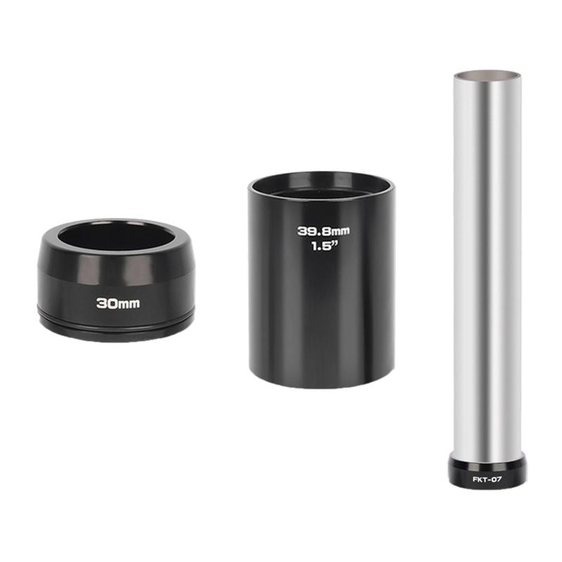 自転車フロントフォークセッタードライバーセット ソリッドスチールチューブパイプブッシングインスト..