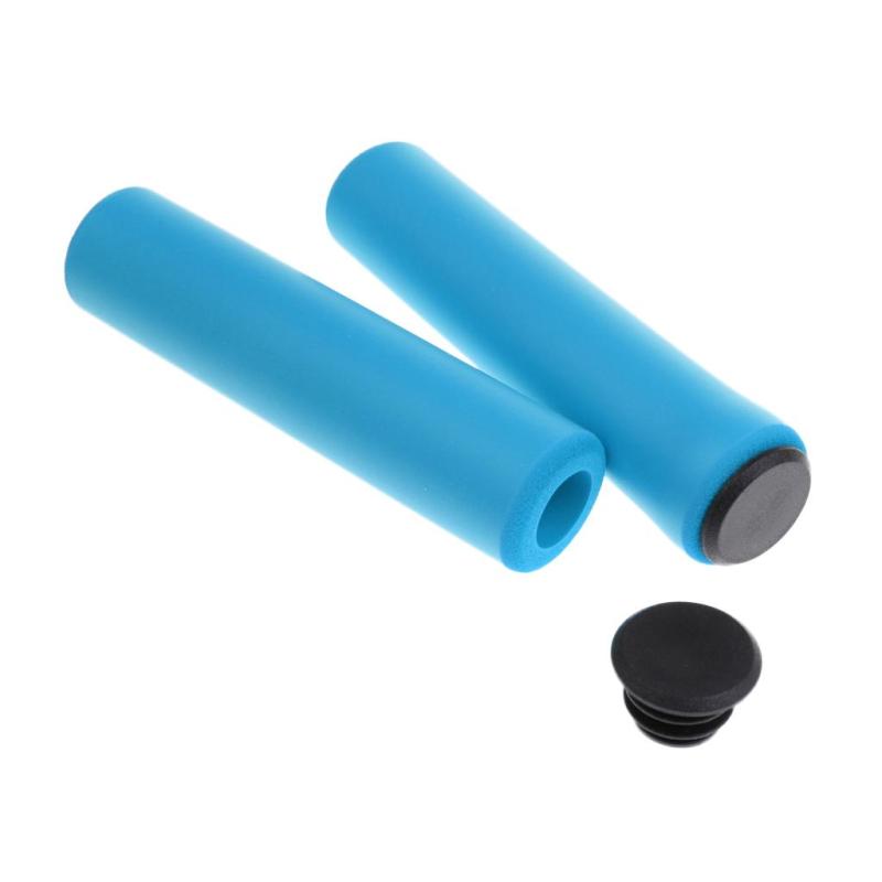 バイク シリコン バー 柔らかい アンチスリップ 自転車 4色選べる