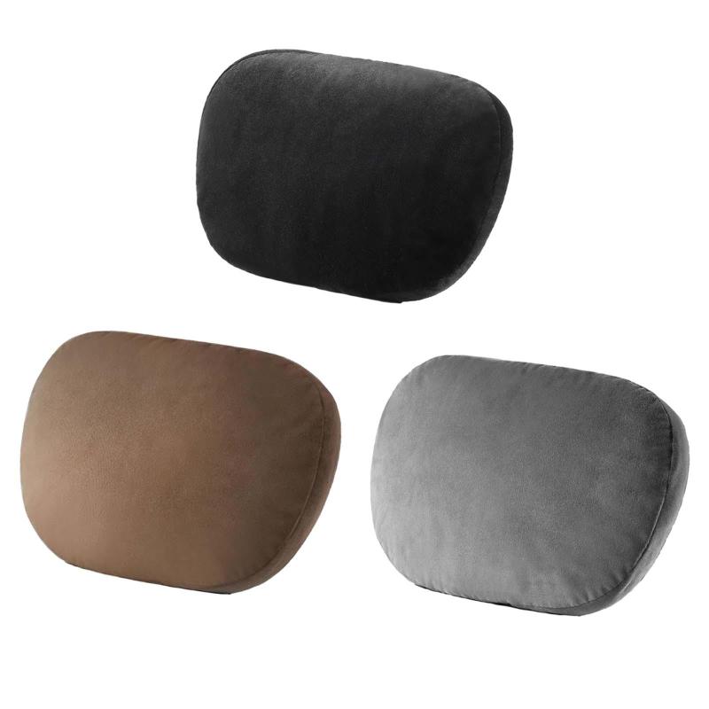 車のヘッドレスト枕ウエストクッションポータブル通気性カー用品ヘッドレストクッション自動車ネック枕..