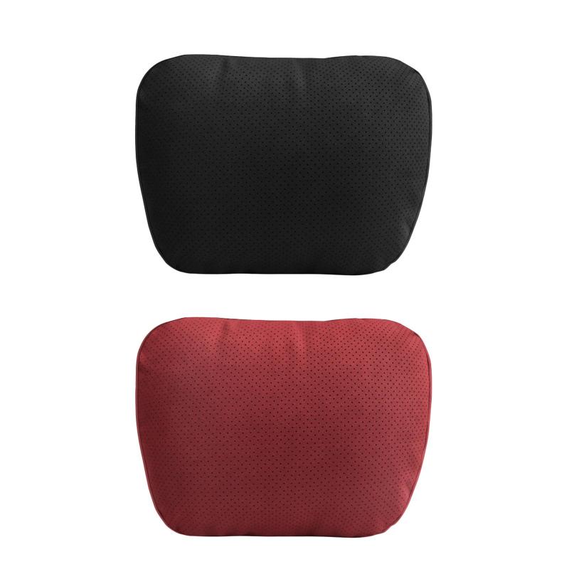 汎用 車用ヘッドレストピロー ネックピロー 通気性 ソフト 人間工学に基づいた自動車アクセサリー ヘッ..