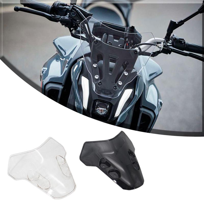 モーターサイクルフロントウインドシールドーウィンドデフレクター.ウインドスクリーンー...バイクパー..