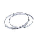 亜鉛合金スネアドラムフープアクセサリー 2.5mm 14インチ 8穴
