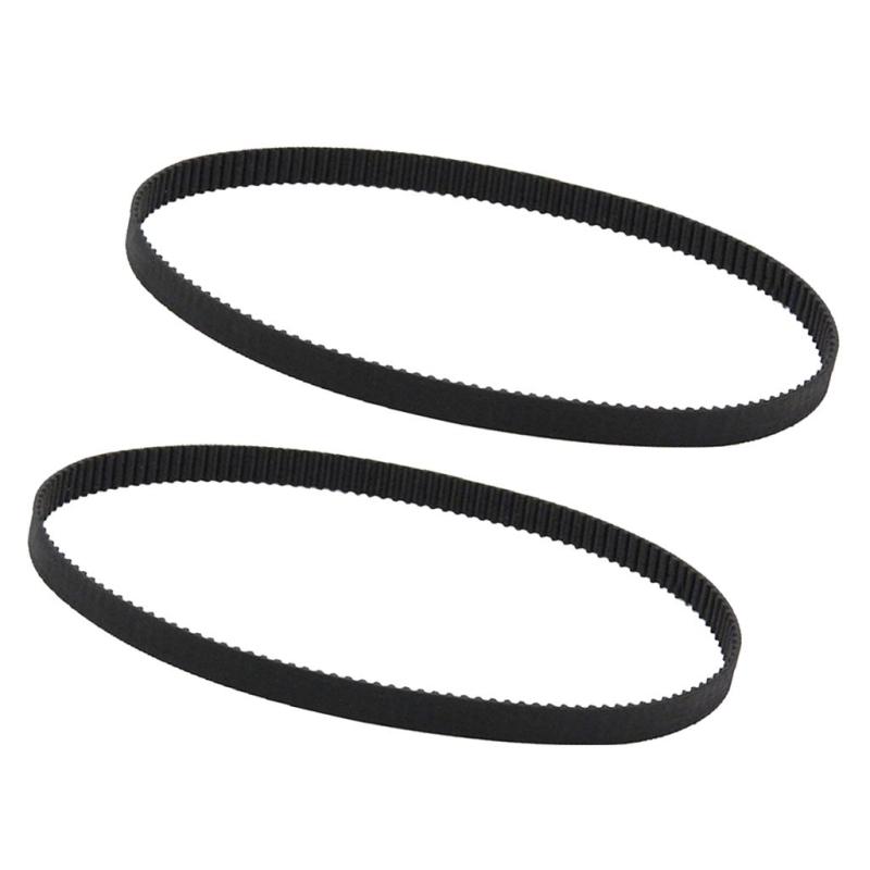 2x 12/158/200/280/400 / 852Dプリンター用-6ラバープーリーベルト