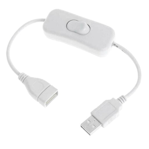 ON / OFFスイッチ付き電源充電アダプタ USB 2.0デバイス用USBケーブル ON / OFFスイッチ付き電源充電アダプタ USB 2.0デバイス用USBケーブル