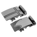 1.4インチレザーベルト用メタルベルトバックル自動スライドバックル2個