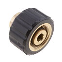 真鍮カップリング メス 1/4 からメス M22x1.5 14mm \圧力