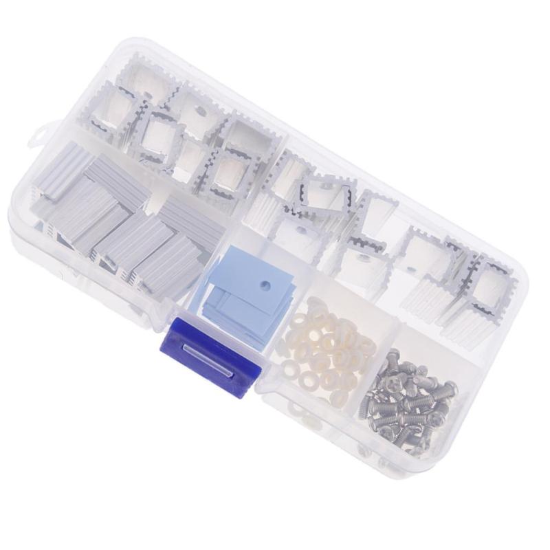 ヒートシンク冷却フィンラジエーターヒートシンク +To-220絶縁粒子/シート