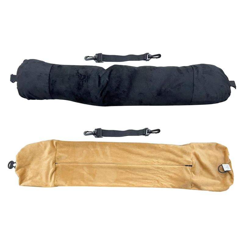 詰め物可能なネックピロー.詰め物可能な旅行用枕.飛行機旅行用の衣類を詰めるヘッドレストネックピロー..