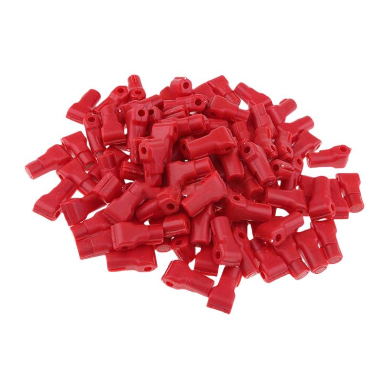 100 個入り ペグフックストップロックスイープ盗難防止機器コンパクトディスプレイフックペグセキュリ..