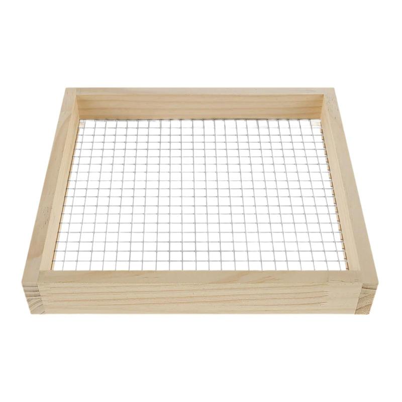 ガーデン土壌シーブマニュアル砂利ふるいふるいふるい土壌堆肥ストーンロックガーデンシフターエルゴニ..