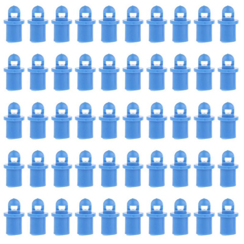 50個のミストノズルガーデニング灌漑散水スプレースプリンクラースプレー