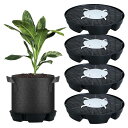 4ピース植物受け皿自動給水.自動給水システム.排水植物ポットトレイ温室栽培テント用ウォータートレイ