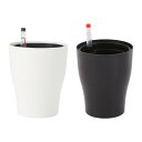 自動給水プランター モダン.軽量.植木鉢 頑丈 水位インジケーター付き 観葉植物用植木鉢