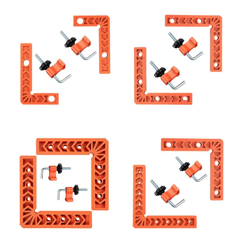 2 個セット 木工コーナークランプ.90度直角位置決めツール位置決めスクエア.90度コーナーロケーター