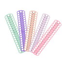 刺繍用フロスオーガナイザー小道具6個セット 多目的針仕事糸ソーター整理 軽量用品 カラフル裁縫クラフト