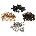 6mm 結合ねじ ポストシカゴねじ レザークラフトアクセサリー 全4色