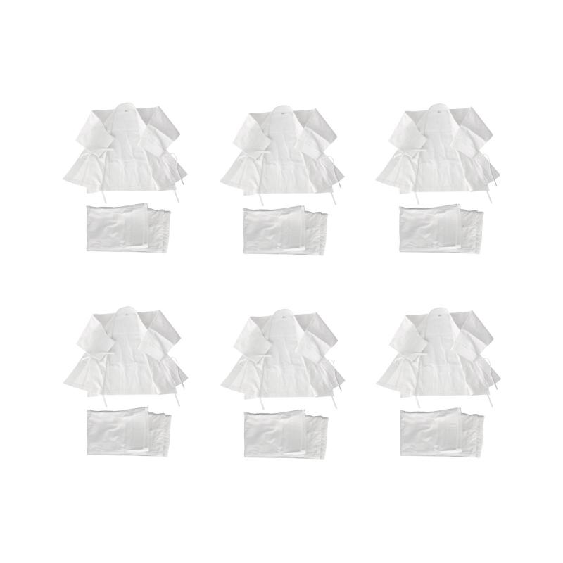 空手スーツセット ホワイト 10オンス コスチューム コットンキャンバス 空手着 空手トレーニング用