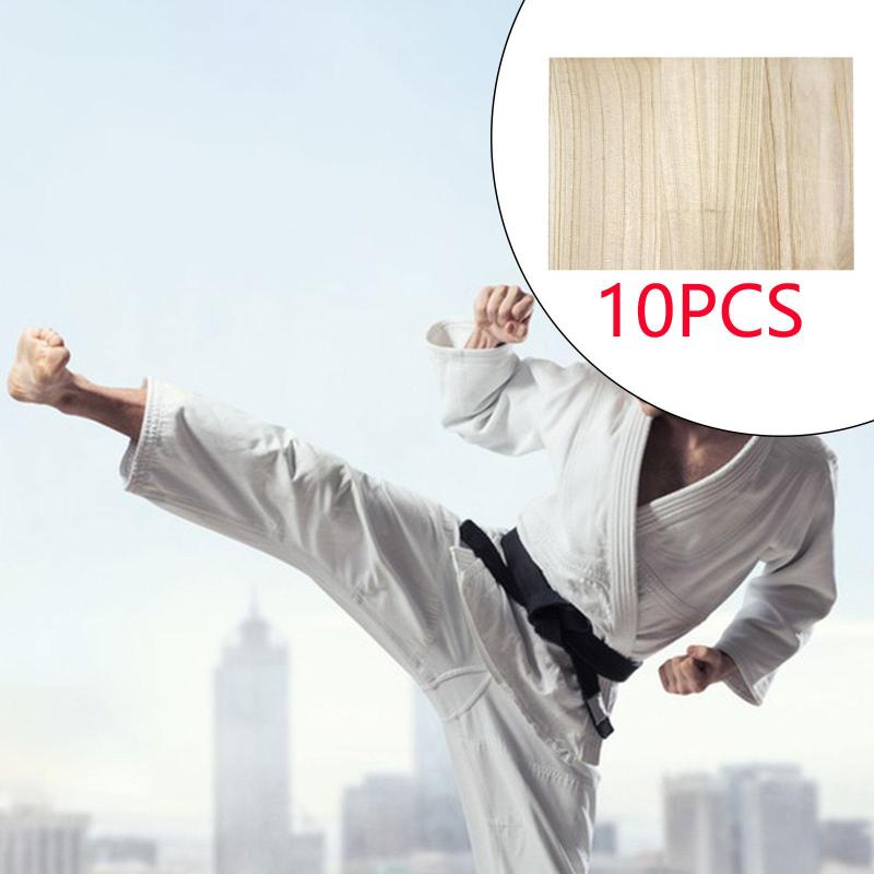 10 個の木製ブレーキングボード 空手ブレーキングボード 武道キックボード 子供用 大人用 木製テコンド..