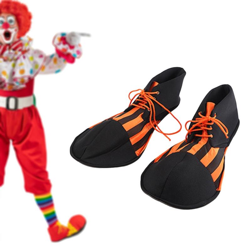 ハロウィンコスチューム ピエロシューズ 仮面舞踏会 パーティー パフォーマンスステージ用小道具