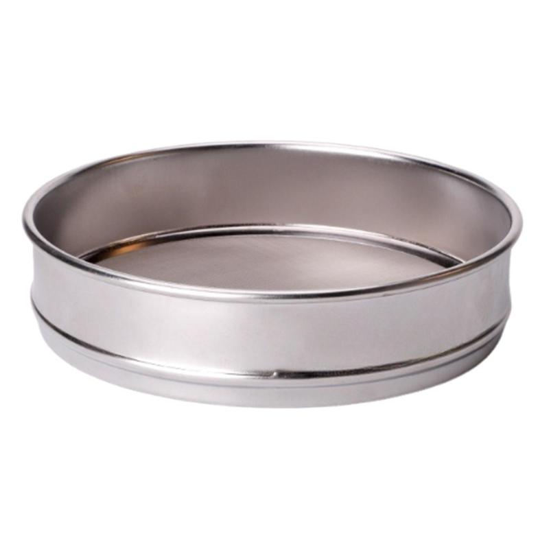 ステンレススチール製小麦粉ふるい.ベーキング.濾し.粉取り.お手入れ簡単.多機能サンプルテストふるい...