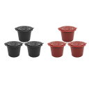 マシン用の6x再利用可能なBPAフリーコーヒーポッドターカップ