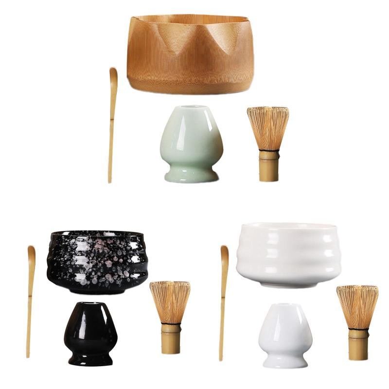 抹茶泡立て器セット 抹茶セット 抹茶ボウルツール 泡立て器ホルダー 抹茶キット お茶の準備のための日本茶セット 初心者向け 家庭用ギフトのサムネイル