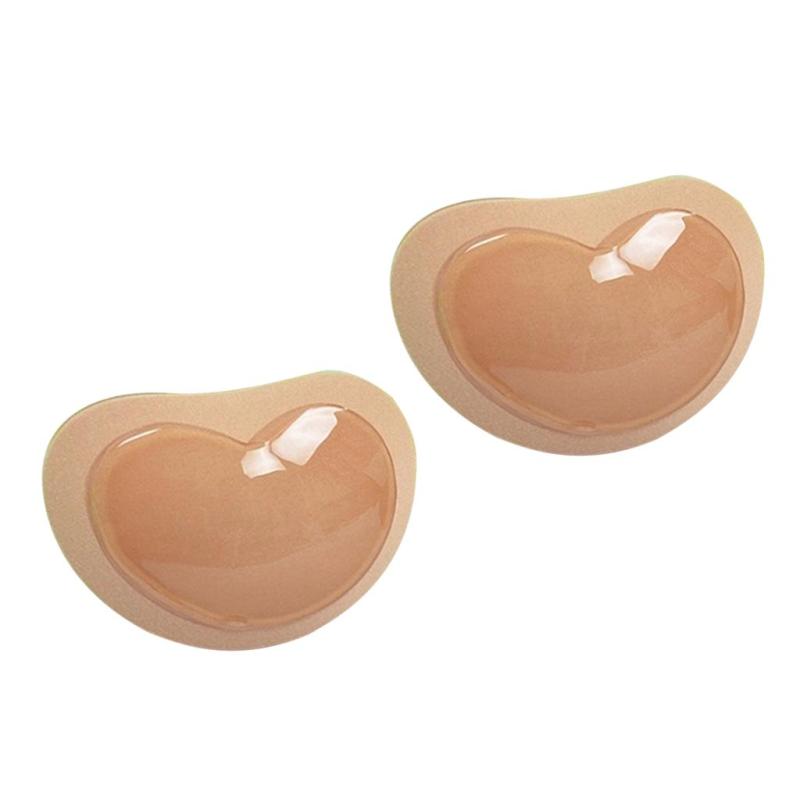 胸パッド ブラパッド ブラジャー挿入パッド 粘着性 再利用可能 全2色 3