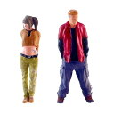 1/64 人物フィギュア ミニチュア 女の子 男の子 フィギュア コレクション DIY クラフト 風景 風景写真 小道具 装飾