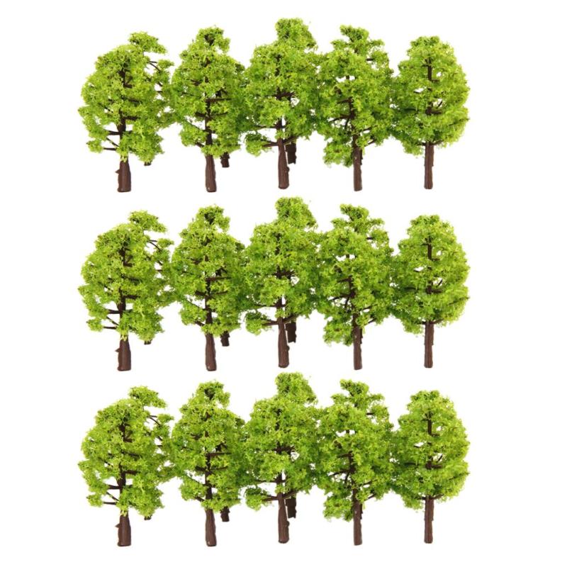 プラモデルアーキテクチャ1:150スケールツリーレイアウトNゲージ手作り