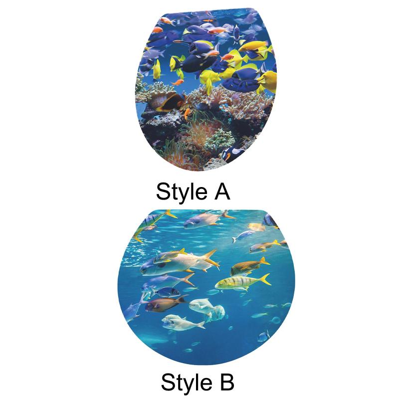 バスルームトイレステッカー トイレ蓋デカール 防水 取り外し可能 装飾便座カバーデカール バスルーム..