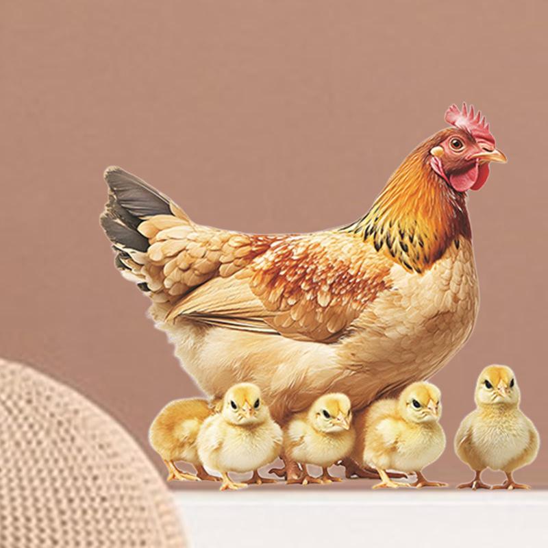 鶏のウォールステッカー 雄鶏 壁飾り ホテル 保育園 家庭用