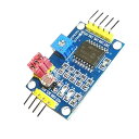 1ピース AD/DA コンバータ PCF8591 センサーモジュール Pi 用.36x23x9mm / 1.42x0.91x0.35インチ.ブラック