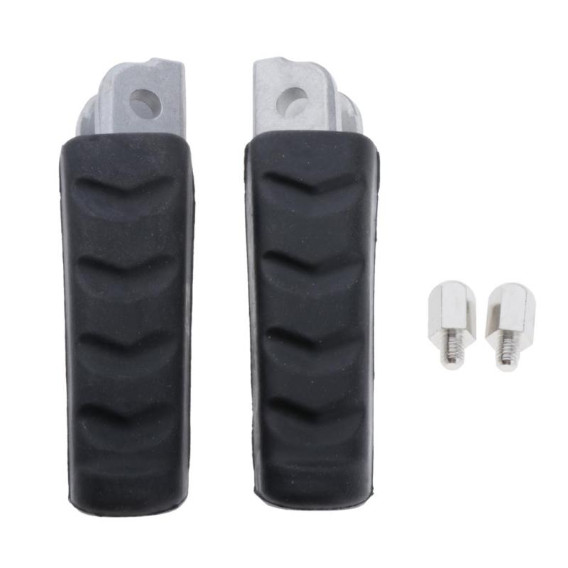 ロット 2 交換用リアパッセンジャー フットレスト フットペグ ペダル スズキ用