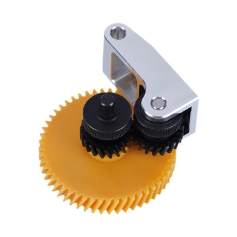 P1P X1C用アルミハンドル付き硬化鋼製押出ギア3Dプリンター