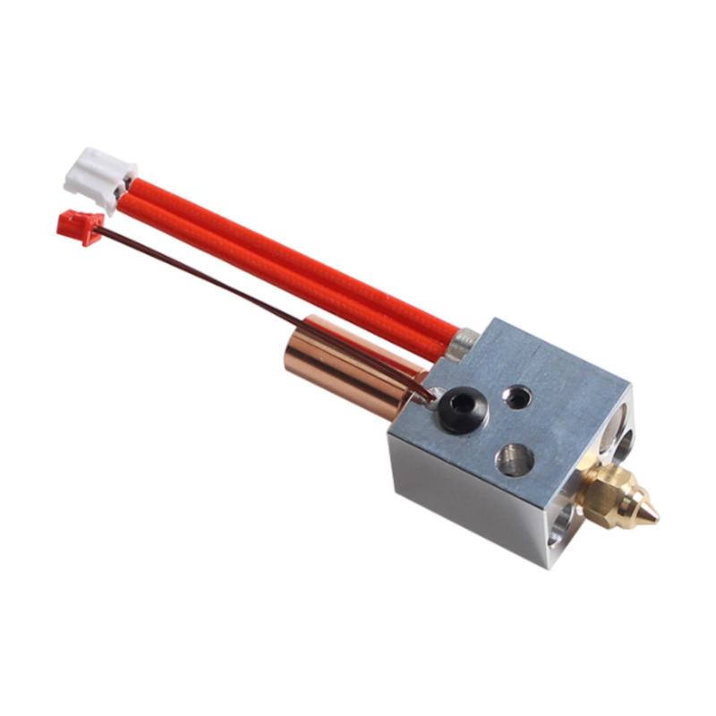 3Dプリンター押出機ホットエンドキット.3Dプリンターアクセサリー.スペアパーツ.簡単な取り付け.金属の..