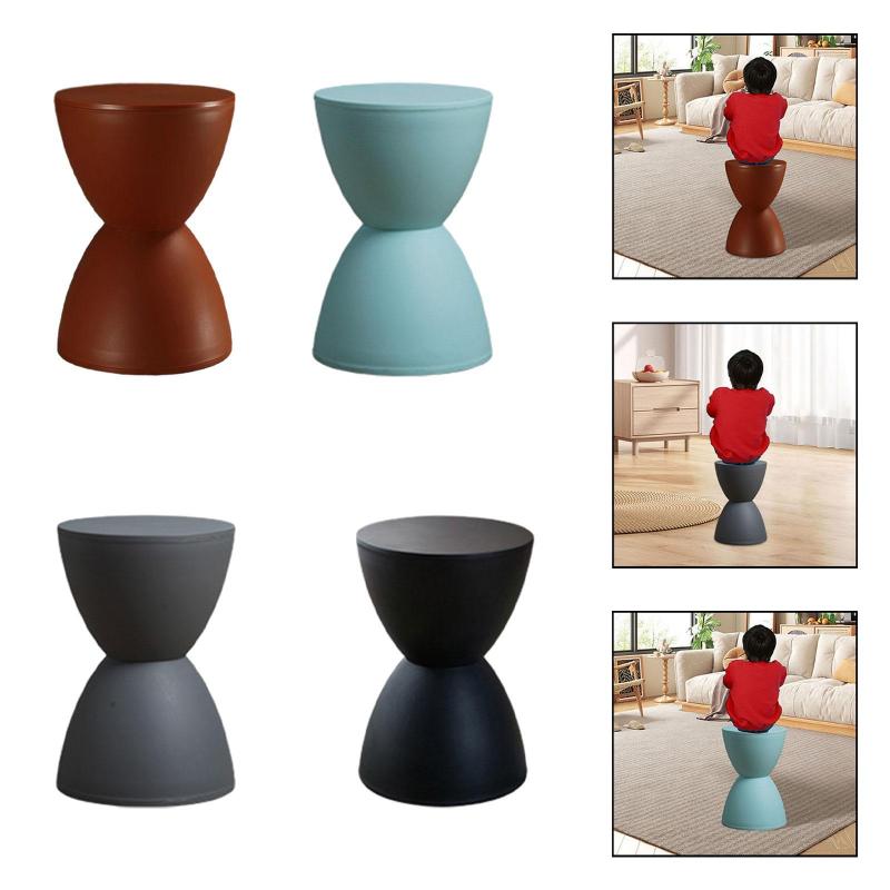 フットスツールオットマンクリエイティブ安定シートチェアスタイリッシュなコンパクトチェンジシューズ..