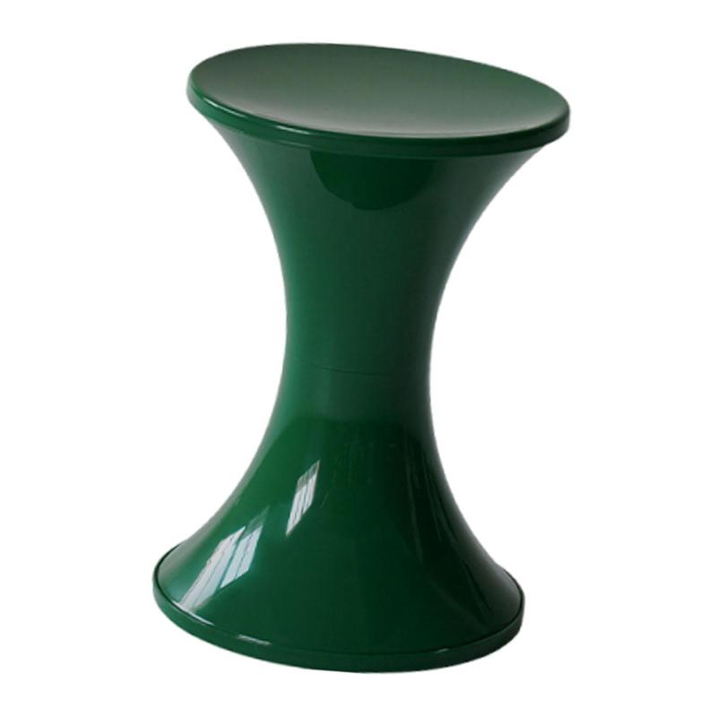 砂時計型収納フットレストスツール PP素材 軽量 クリエイティブ 取り外し可能な蓋付き リビングルーム用 44x31cm エンドテーブル