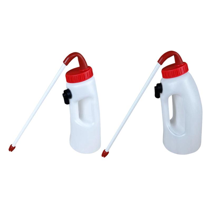 子牛用フィーダー 牛用哺乳瓶 農場動物授乳フィーダー 子牛哺乳瓶 家畜品 給餌ハンドル付き