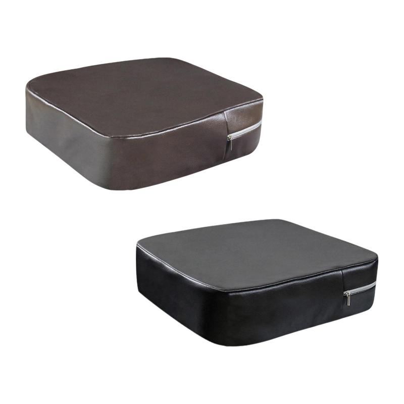 ダイニングチェアブースターマット.PUカバー.快適.取り外し可能.滑り止めブースターシートクッション...