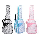 ギターギグバッグエレクトリックベースバッグ厚みのあるポータブル防止オックスフォードサイドハンドル付き厚いパッド入りギター収納ボックスバックパック