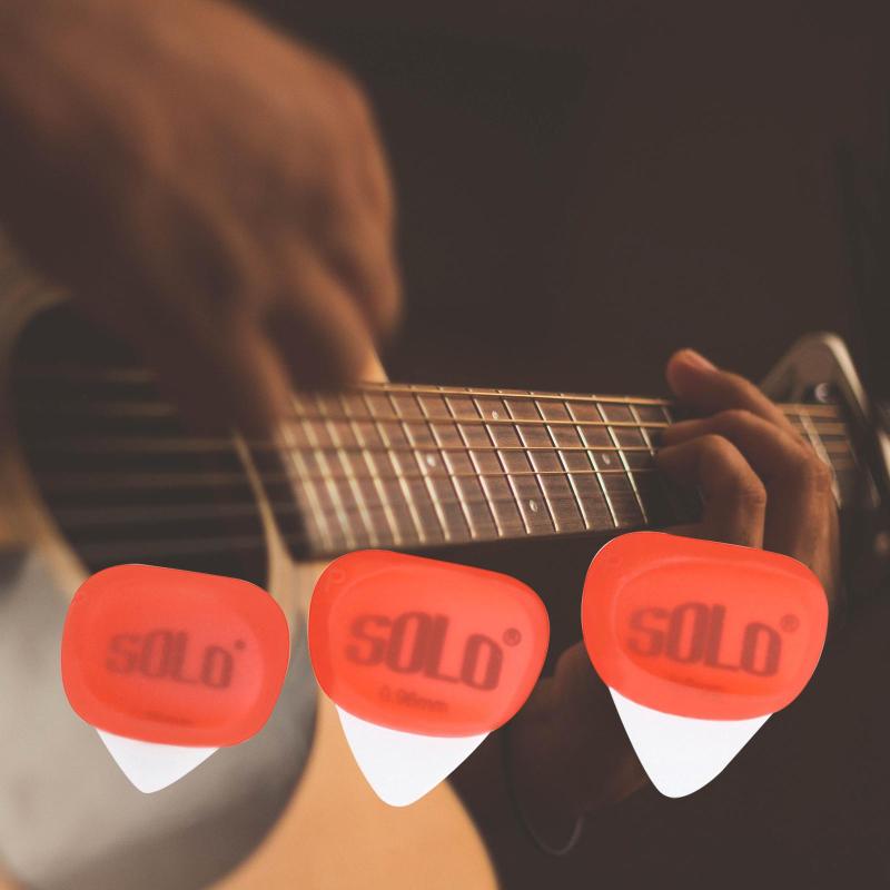 3ピースエレクトリックベースギターピック.フィンガーピックギタープレクトラムノンスリップフィンガープロテクションメディエーター3サイズバンジョーベース用ギターア...