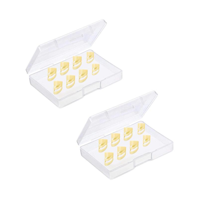 8 個フィンガーピックサムピックユニバーサルフィンガースタイルピックギター指プロテクターギターピックマンドリンバンジョー楽器 accs