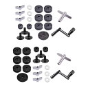20ピース/個シンバルフェルトワッシャーシンバル交換ドラムパーツ交換用アクセサリーシンバルスリーブとワッシャーシンバルフェルトパッド
