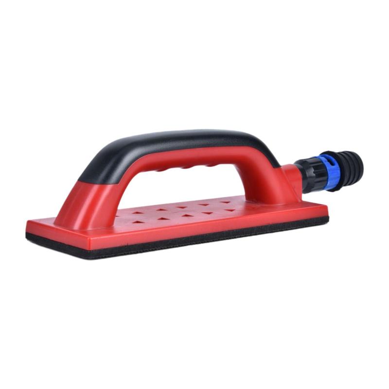 ダストサンディングブロック効率的な人間工学に基づいた人間工学的人間工学的サンディングパッドホルダー