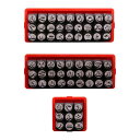 金属スタンピングツールアルファベット文字番号スタンプセットジュエリー製造パンチセット