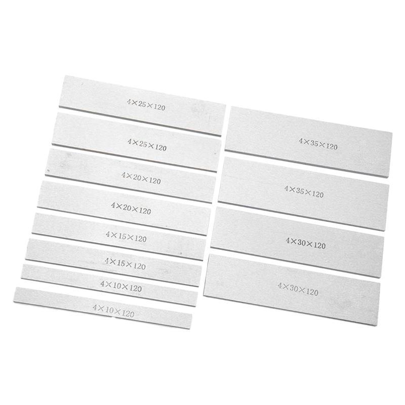 12ピースパラレルブロックセット.パラレルパッドゲージブロックセット.フライス盤用ポータブル耐摩耗ツ..