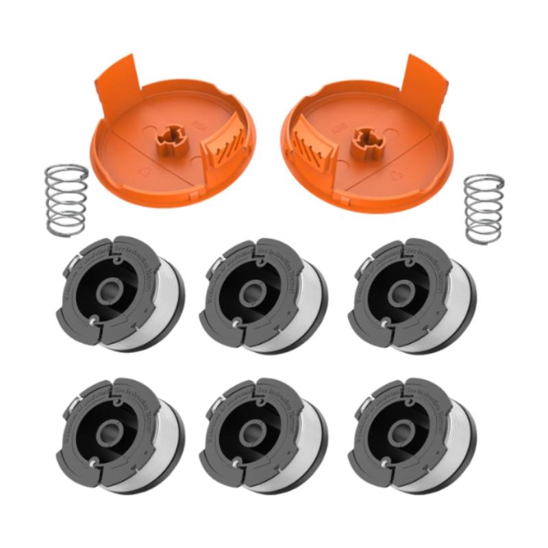 Cst1000用トリマースプール交換用簡単取り付けアクセサリー6個